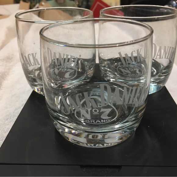 Jack Daniels Dining Three Jack Daniels Sipping Glasses For Your